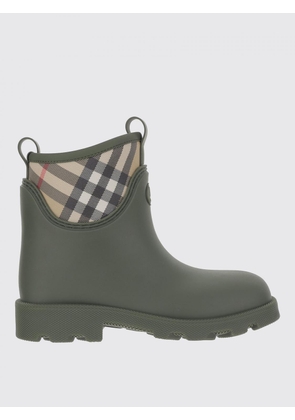 Boots BURBERRY Woman color Green