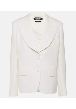 Tom Ford Single-breasted silk blazer