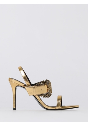 Heeled Sandal VERSACE JEANS COUTURE Woman color Gold