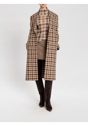 Coat TWINSET Woman color Camel