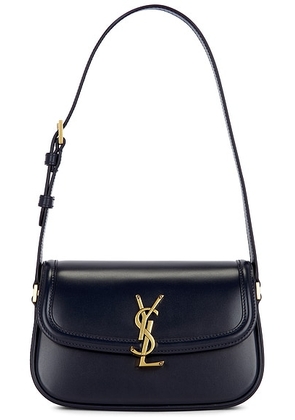 Saint Laurent Mini Solferino Bag in Dream Blue. Size all.