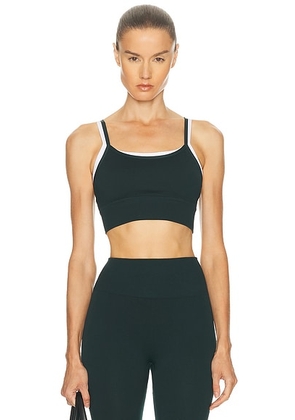 THE UPSIDE Form Seamless Maddie Sports Bra in Green - Green. Size L (also in M, XS).