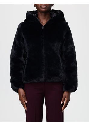 Fur Coat SAVE THE DUCK Woman color Black