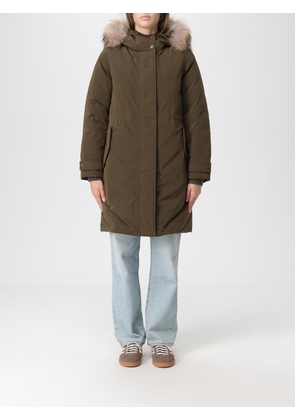 Coat WOOLRICH Woman color Green