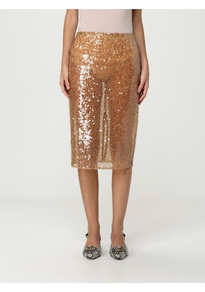 Skirt ELISABETTA FRANCHI Woman color Honey