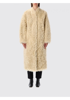 Fur Coat STAND STUDIO Woman color White