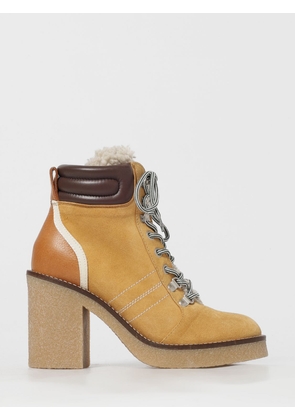 Boots WOOLRICH Woman color Beige