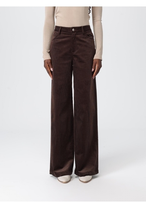 Pants LIU JO Woman color Cocoa