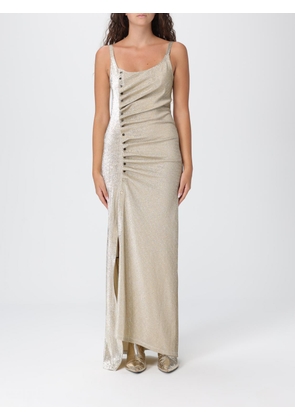 Dress RABANNE Woman color Silver