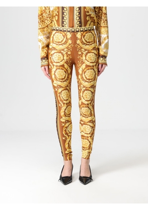 Pants VERSACE Woman color Brown