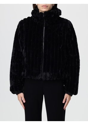 Fur Coat SAVE THE DUCK Woman color Black