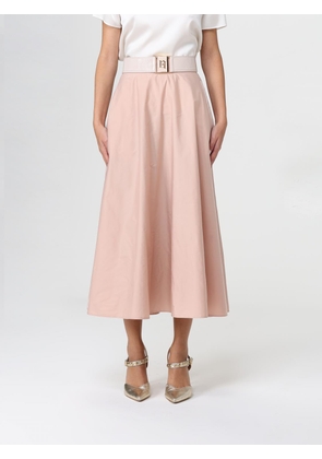 Skirt ELISABETTA FRANCHI Woman color Nude