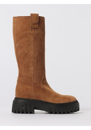 Boots HOGAN Woman color Beige