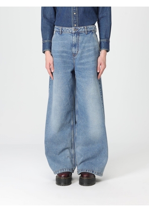 Jeans AMI PARIS Woman color Blue