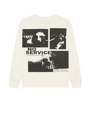 Rélyk Walker Long Sleeve Tee in White - White. Size L (also in M, S, XL/1X, XXL/2X).