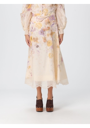 Skirt ZIMMERMANN Woman color Beige