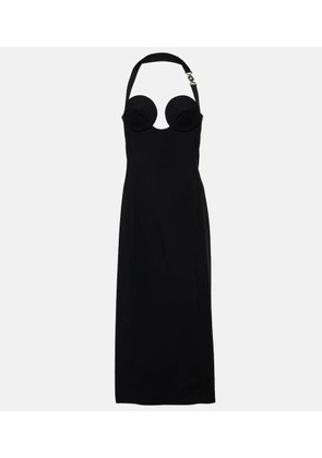 Versace Medusa '95 halterneck midi dress