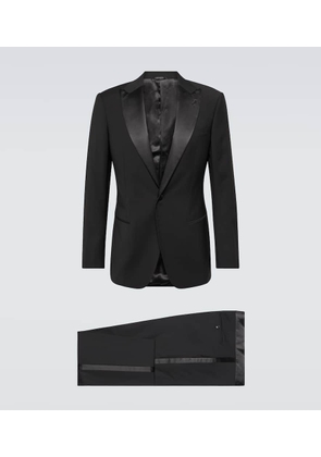 Giorgio Armani Single-breasted virgin wool tuxedo