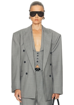 Ronny Kobo 1988 Blazer in Light Charcoal - Light Grey. Size M-L (also in XS-S).