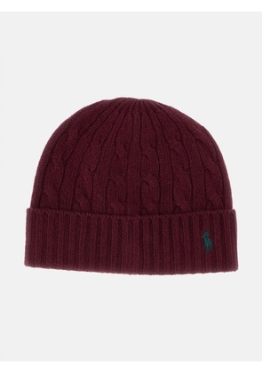 Hat POLO RALPH LAUREN Men color Wine