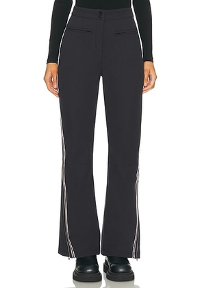 THE UPSIDE Hakuba Petra Ski Flare Pant in Black - Black. Size M (also in S, XS).