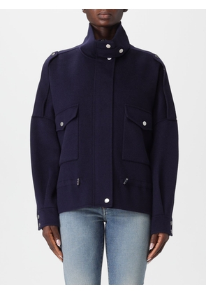 Coat PINKO Woman color Blue