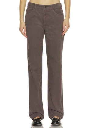 The Row Carlyl Pant in Mud - Brown. Size 23 (also in 24, 25, 26, 27, 28, 29, 30).