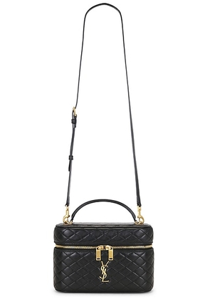 Saint Laurent Large Gaby Vanity Bag in Nero - Black. Size all.