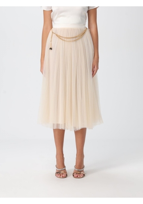 Skirt ELISABETTA FRANCHI Woman color Milk
