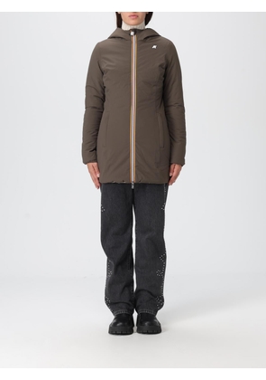 Jacket K-WAY Woman color Olive