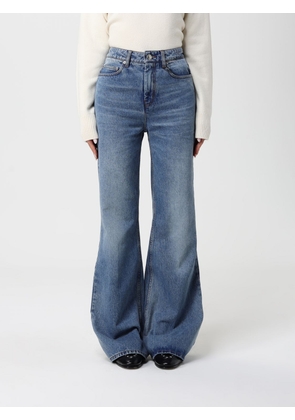 Jeans AMI PARIS Woman color Blue