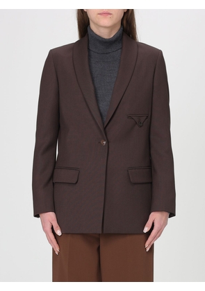 Jacket ALYSI Woman color Cocoa