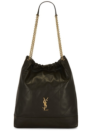 Saint Laurent Large Jamie Pochon Bag in Light Musk - Brown. Size all.