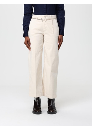 Pants LIU JO Woman color Natural