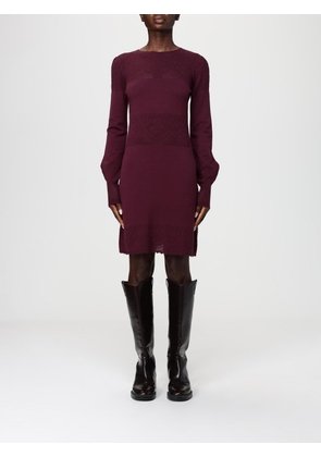 Dress TWINSET Woman color Wine