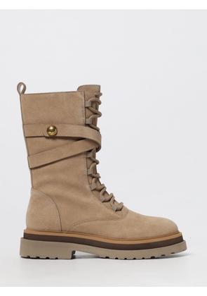 Boots TWINSET Woman color Brown