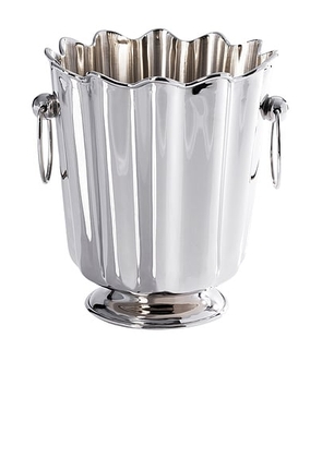 The Favorites Orleans Wine & Champagne Bucket in N/A - Metallic Silver. Size all.