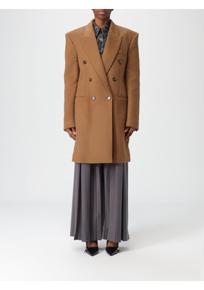 Coat STELLA MCCARTNEY Woman color Brown