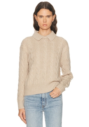 Polo Ralph Lauren Polo Sweater in Dark Almond Marl - Neutral. Size L (also in XL, XS).