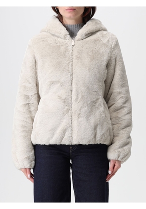 Fur Coat SAVE THE DUCK Woman color Beige