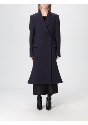 Coat BALENCIAGA Woman color Blue