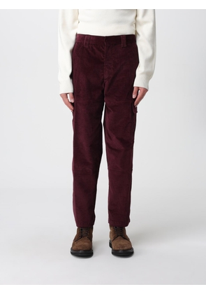 Pants PAOLO PECORA Men color Burgundy