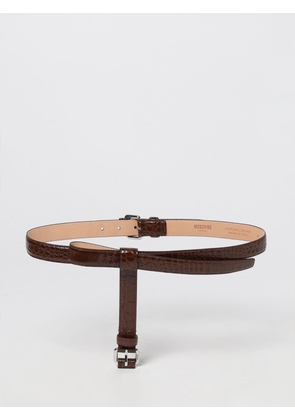 Belt MOSCHINO COUTURE Woman color Brown