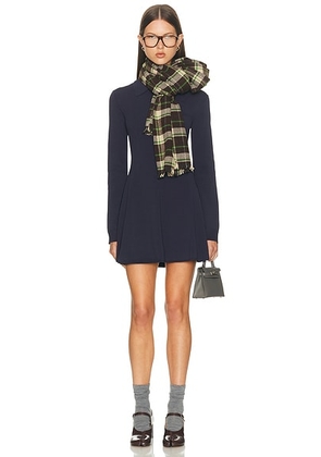 Sandy Liang Chupa Dress in Navy - Navy. Size M (also in S, XS).