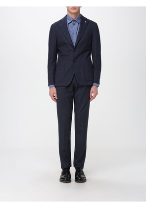 Suit MANUEL RITZ Men color Blue