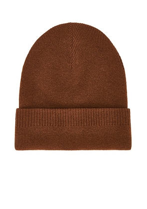 Rag & Bone Max Beanie in Chocolate Brown - Brown. Size all.