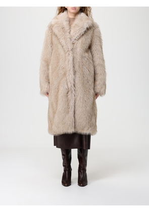 Fur Coat LIU JO Woman color Honey