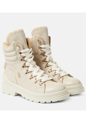 Bogner Shearling-lined leather boots