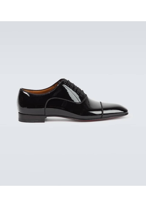 Christian Louboutin Greggo patent leather Oxford shoes