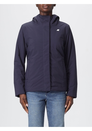 Coat K-WAY Woman color Blue